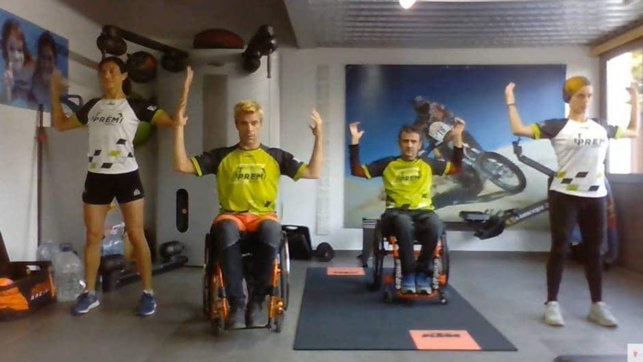 ejercicios para discapacitados paraplejicos